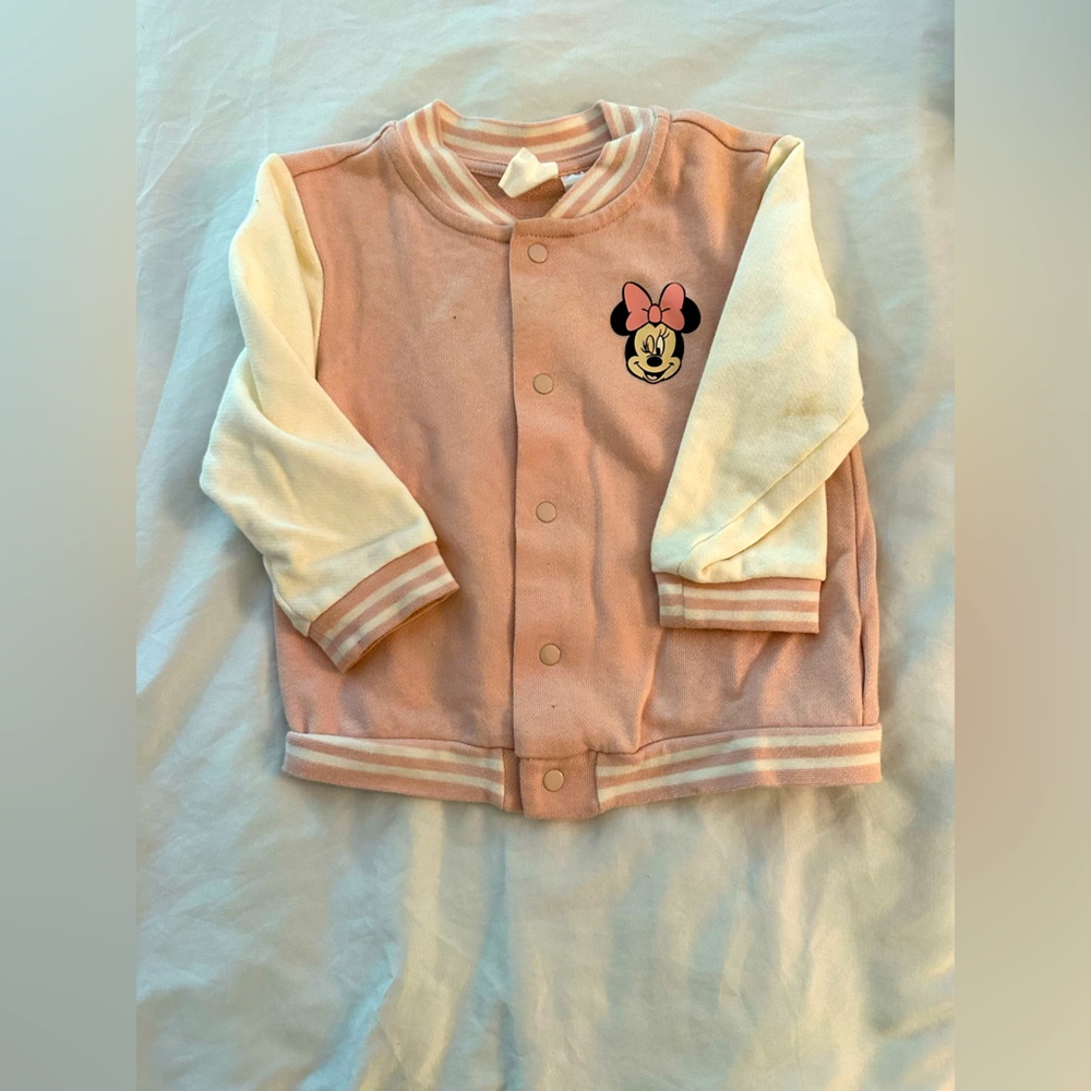 Baby Girl Minnie Mouse H&M Jacket 9 months